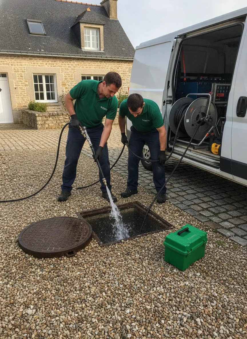 Débouchage canalisation Blain – problème / diagnostic